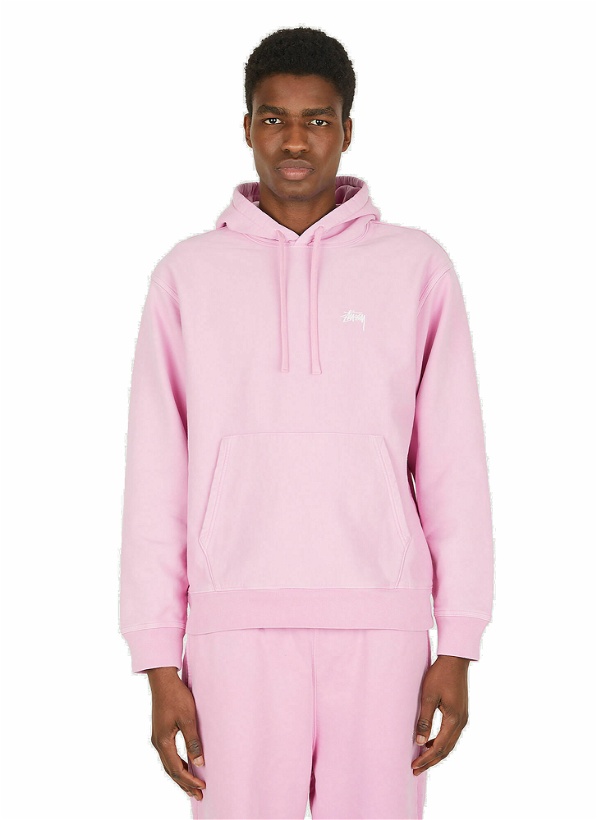 Photo: Stock Logo Hooded Sweatshirt in Pink