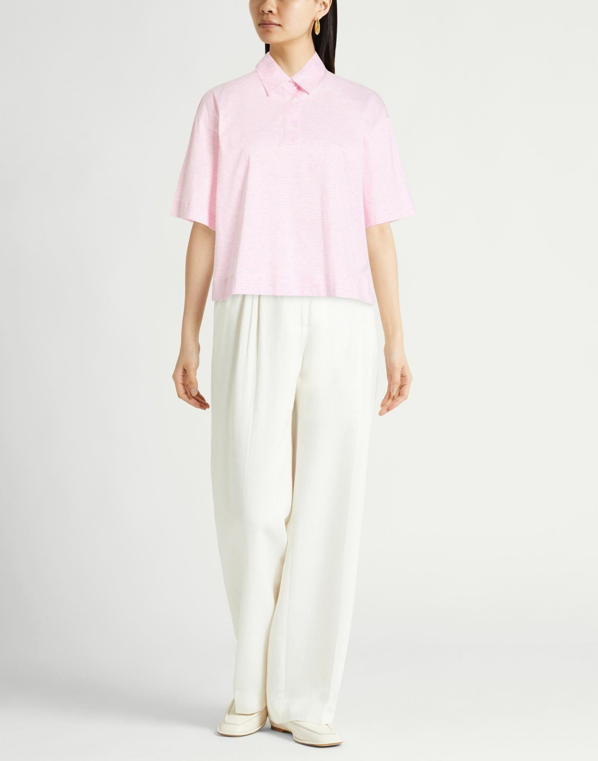 Peserico Womens Polo shirt Light in Pink