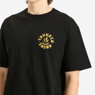 FrizmWORKS Men's Thunder Sauna Signboard T-Shirt in Black