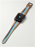 laCalifornienne - Aquatica Striped Leather Watch Strap