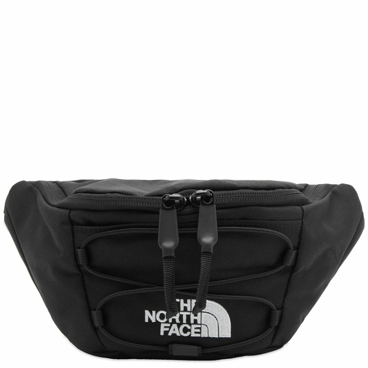 Photo: The North Face Women's Jester Lumbar Bag in Steel Blue/TNF Black