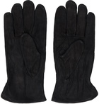 visvim Black Vented Gloves