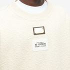 Dolce & Gabbana Men's Re-Edition Crew Neck Sweat in Beige