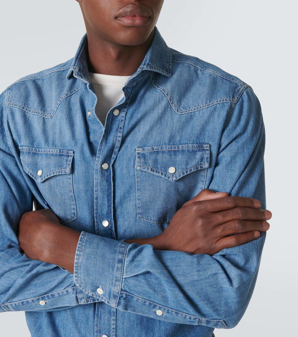 Brunello Cucinelli Denim shirt Brunello Cucinelli