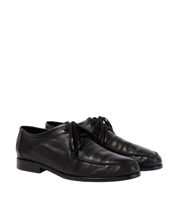 Photo: The Row Nino leather Derby shoes