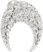 Marine Serre Silver Moon Stud Single Earring