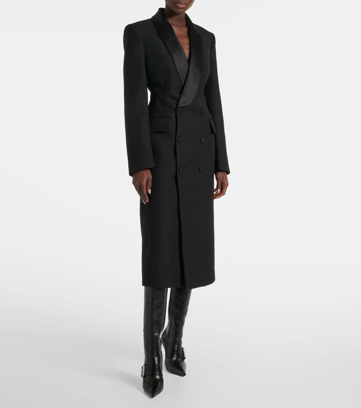 Wardrobe.NYC Wool midi dress