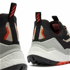Adidas Men's Terrex Free Hiker 2 Low GTX Sneakers in Wonder Beige/Core Black/Semi Impact Orange