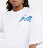 JW Anderson - x Run Hany logo cotton T-shirt