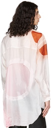 Edward Cuming Pink Viscose Shirt