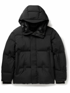 Zegna - Quilted Shell Hooded Down Ski Jacket - Black