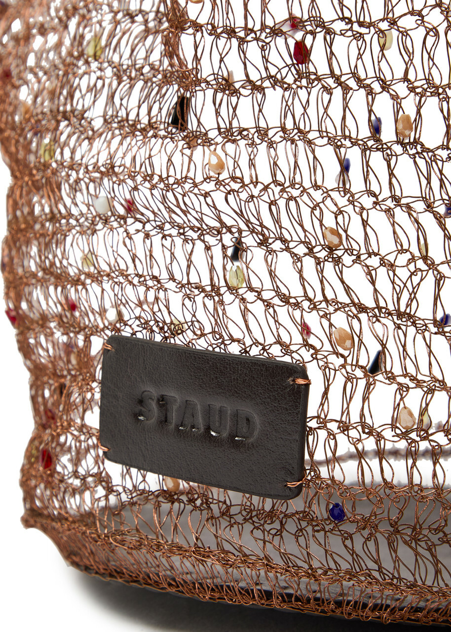Staud Jewel Embellished Wire Bucket bag - Multicoloured 1 - One Size