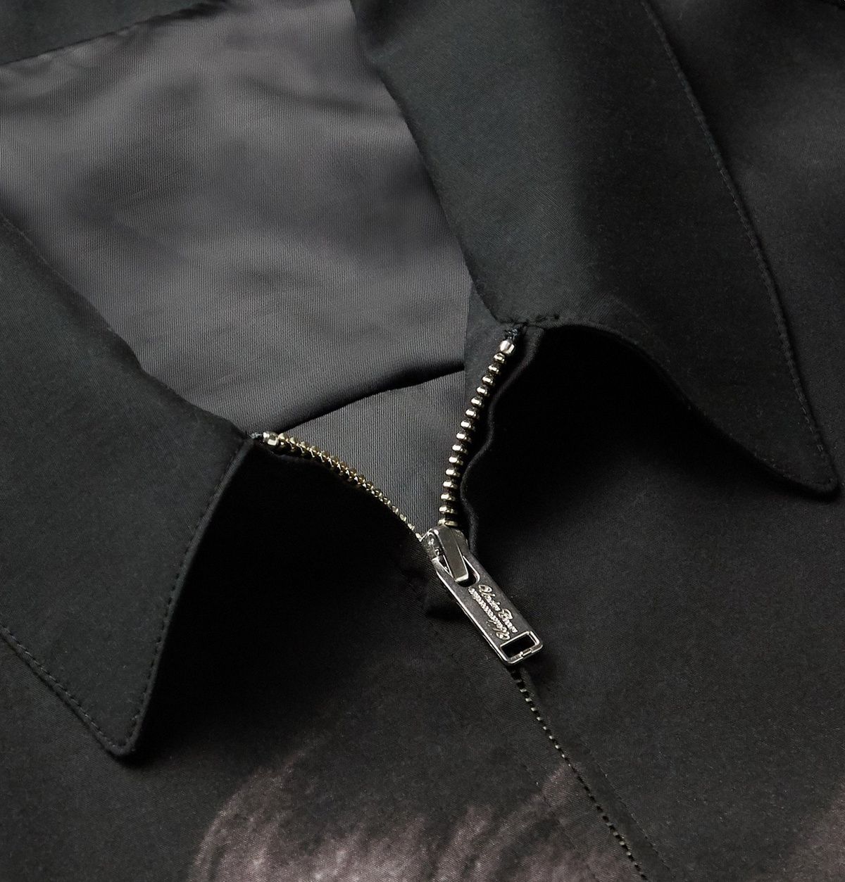 Undercover - Cindy Sherman Printed Tencel Jacket - Black Undercover - Cindy Sherman Printed Tencel Jacket - Black
