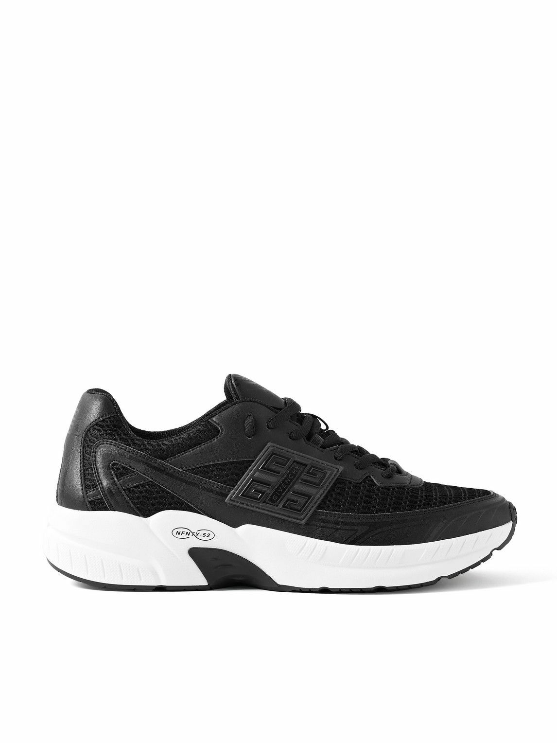 Givenchy - NFNTY-52 Rubber, Mesh and Leather Sneakers
