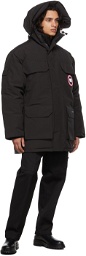 Canada Goose Black Down Fur-Free Expedition Parka