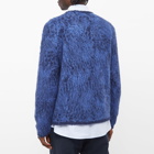 Neighborhood Men's Mohair Cardigan in Blue