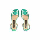 Sergio Rossi Sr Twenty 060 Satin Sandals
