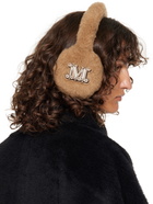 Max Mara Beige Muffy Ear Warmers