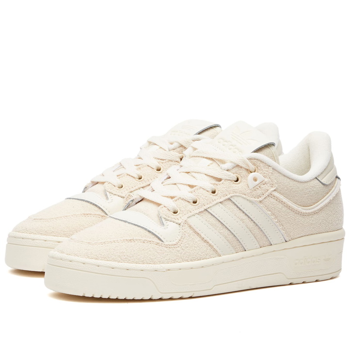 Photo: Adidas Centennial 85 Lo 001 Sneakers in Sesame/White