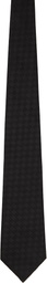 Comme des Garçons Homme Deux Black Basket Silk Tie