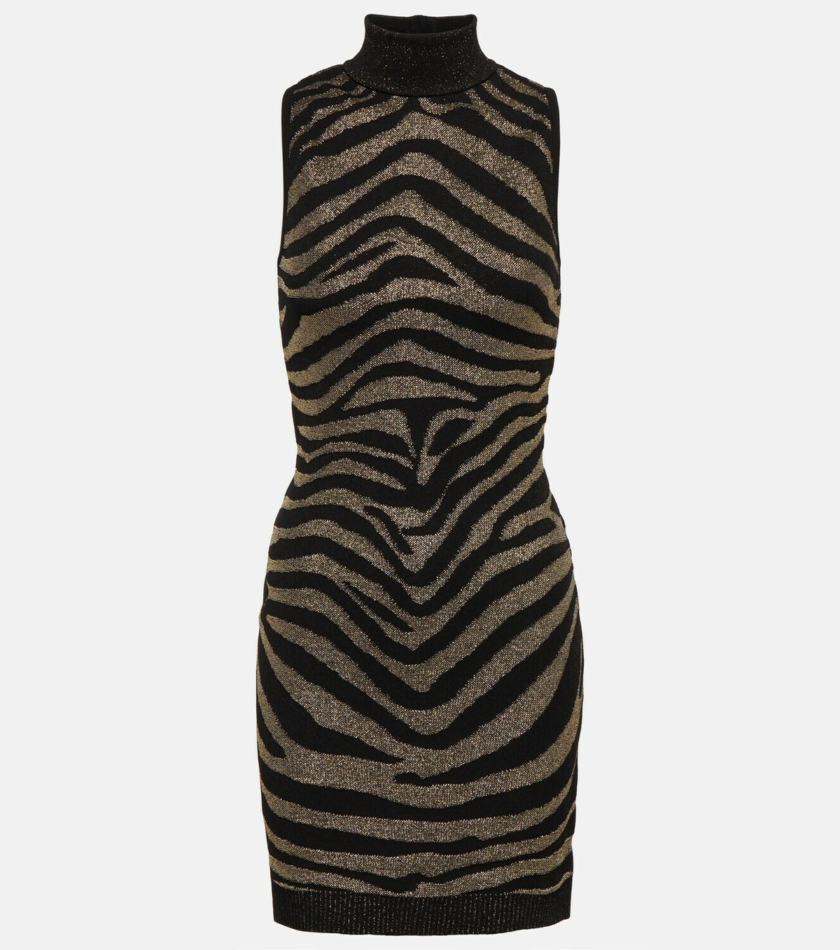 Balmain - Zebra-print minidress