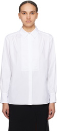 BOSS White Paneled Shirt