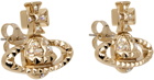 Vivienne Westwood Gold Mayfair Bas Relief Earrings