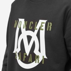 Moncler Men's Large M Crew Sweat in Black