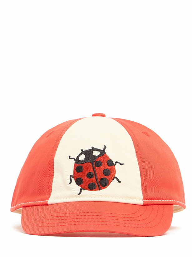 Photo: MINI RODINI Embroidered Cotton Baseball Hat