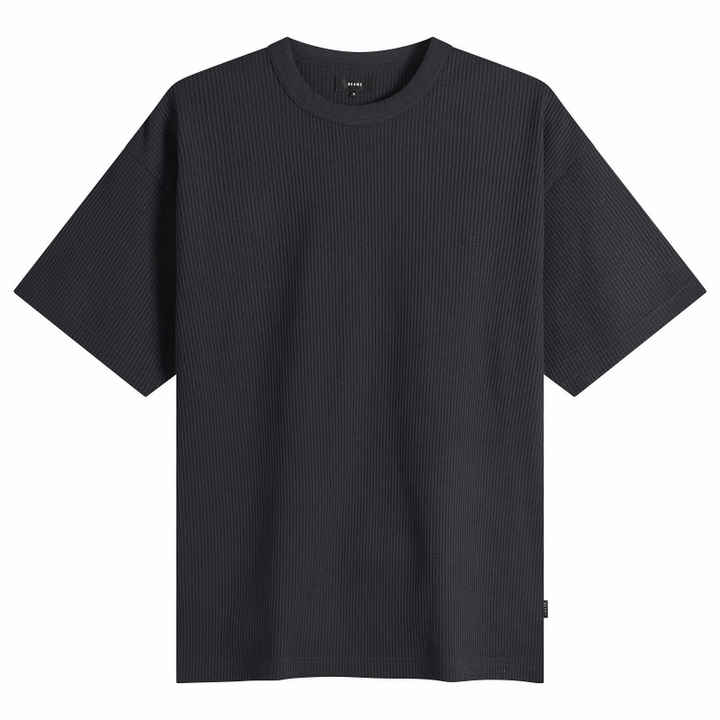 Photo: BEAMS Men's Stretch Thermal T-Shirt in Black