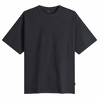 BEAMS Men's Stretch Thermal T-Shirt in Black