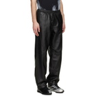 adidas Originals Black A-Type Firebird Leather Pants