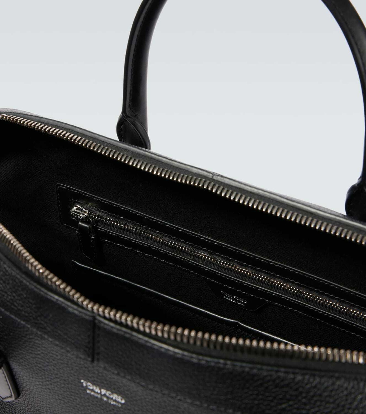 Tom Ford Elliot leather briefcase