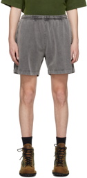 Acne Studios Gray Faded Shorts