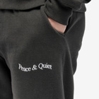 Museum of Peace and Quiet Men's Wordmark Sweatpants in Black