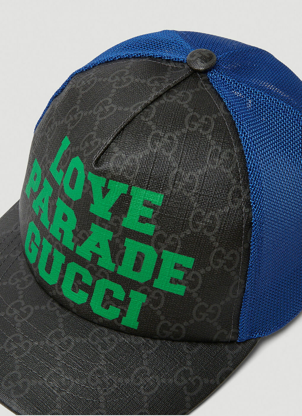 Gucci GG Supreme Gucci Love Parade Baseball Hat