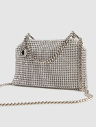 STELLA MCCARTNEY Soft Crystal Embellished Mesh Clutch