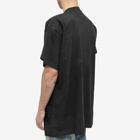 Balenciaga Men's Skater Logo T-Shirt in Washed Black