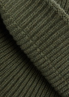John Smedley Ribbed Cashmere-blend Beanie - Dark Green - One Size