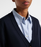 Blazé Milano Wool, silk, and cashmere cardigan