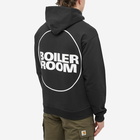 Boiler Room Men's Logo Hoodie in Black