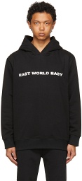 Xander Zhou Black 'East World Baby' Sweatshirt