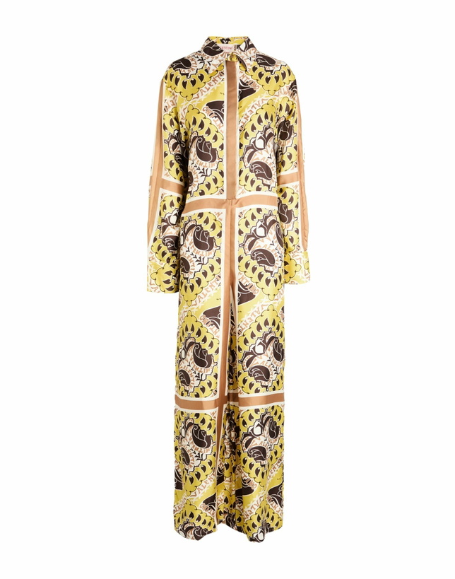 Photo: Valentino Garavani Womens Jumpsuit in Yellow