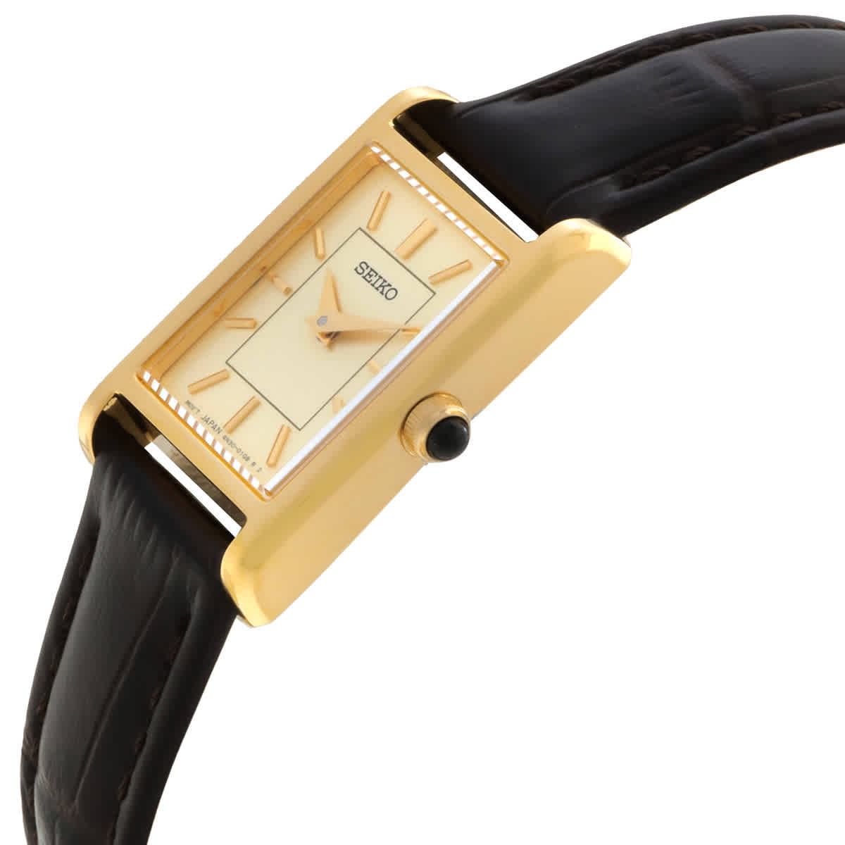 Seiko Classic Quartz Gold Dial Ladies Watch SWR110P1