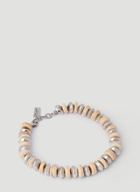Saint Laurent - Multi Beads Bracelet in Silver