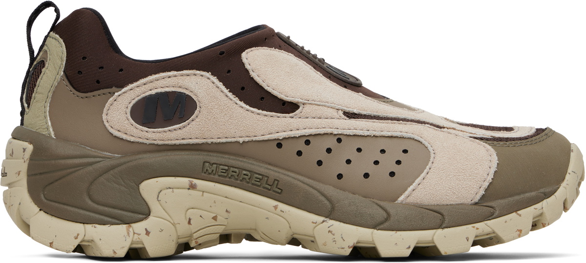 Merrell 1TRL Brown & Beige Moc Speed Streak Evo Sneakers