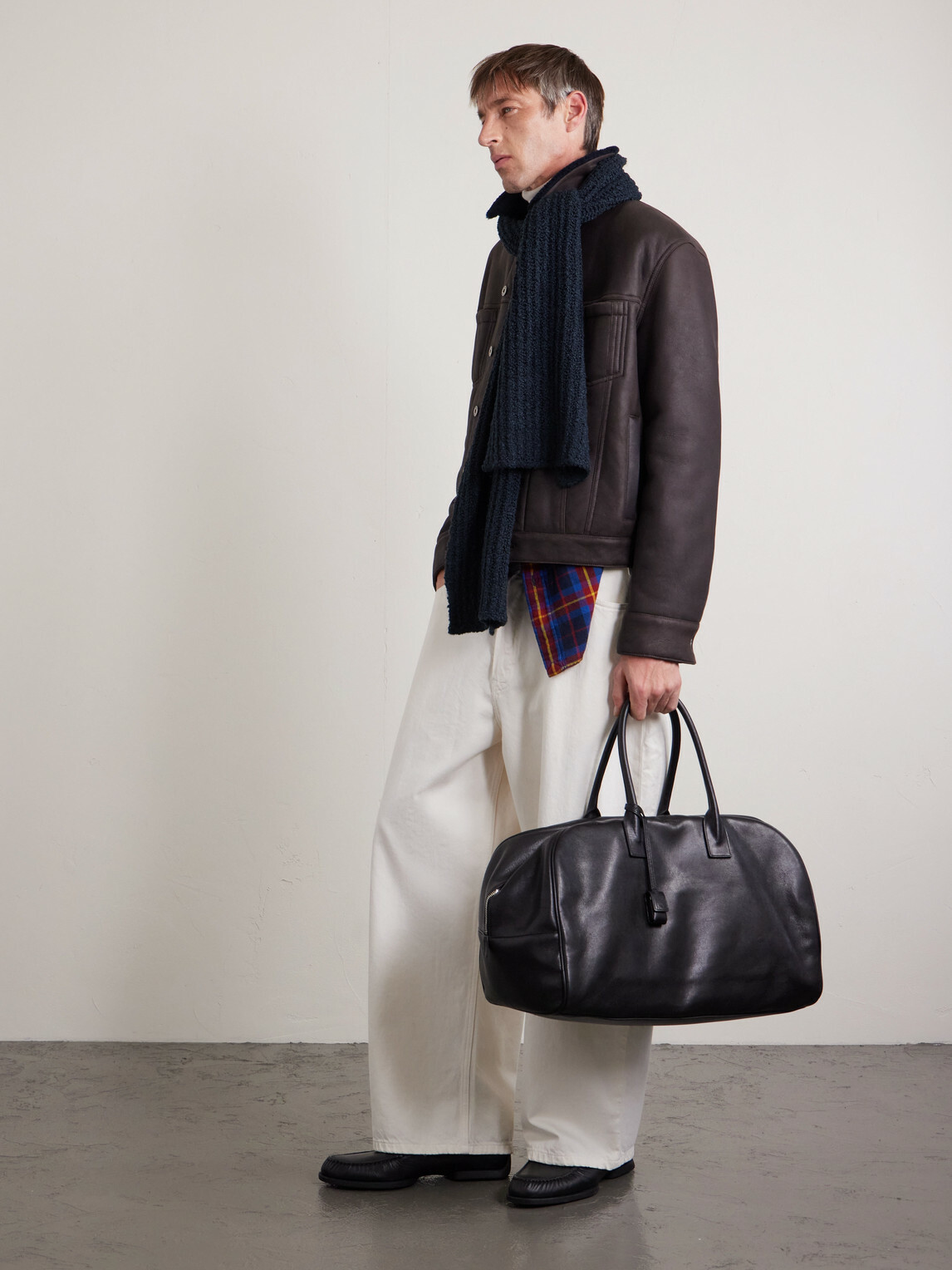 Canali - Ribbed Wool and Silk-Blend Bouclé Scarf