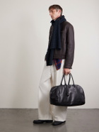 Canali - Ribbed Wool and Silk-Blend Bouclé Scarf