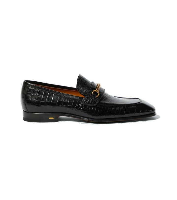 Photo: Tom Ford Bailey croc-effect leather loafers