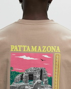 Patta Pattamazona Tee Beige - Mens - Shortsleeves